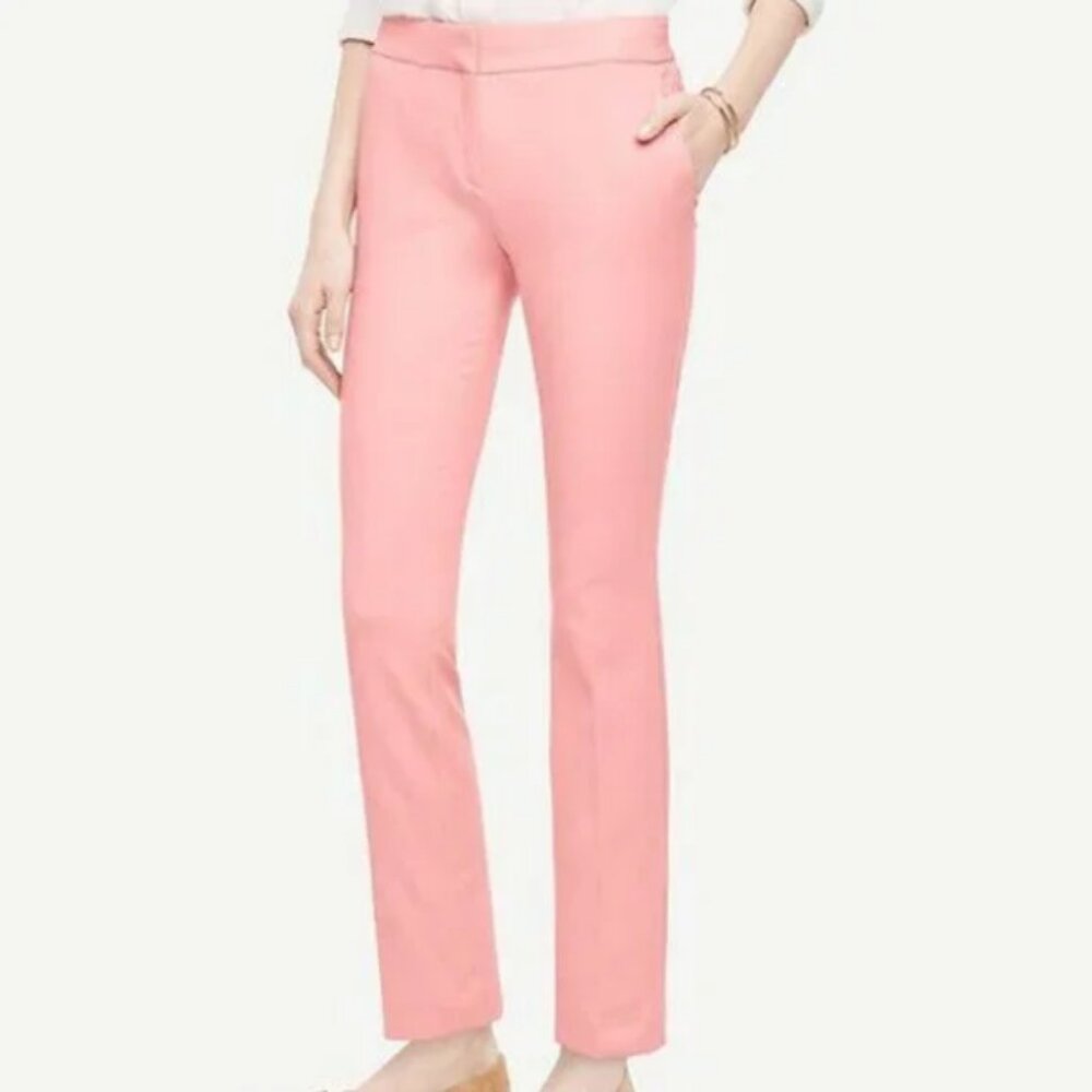 Ann Taylor Light Pink The Ankle high rise pant size 8P  NWTS